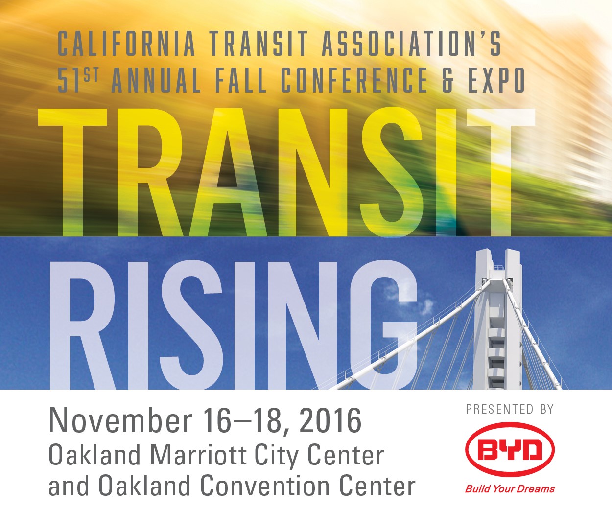 Fall Conference and Expo California Transit Association